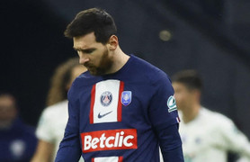 Messi lại lỡ hẹn với Cúp Quốc gia Pháp