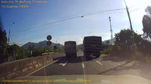 Xe tải biển đỏ gây tai nạn rồi bỏ chạy: Thông tin mới nhất