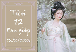 Tử vi vui 12 con giáp hôm nay Chủ nhật ngày 12/2: Ngọ đào hoa xấu, Tỵ lãng phí