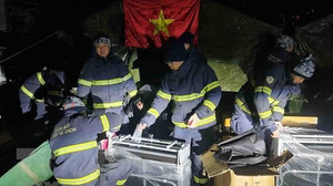 ĐSQ Việt Nam hỗ trợ đoàn cứu nạn, làm tốt việc bảo hộ công dân tại Thổ Nhĩ Kỳ 