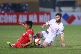 Trực tiếp bóng đá CLB Công an Hà Nội 1-2 Viettel FC: Tiến Dũng phản lưới nhà