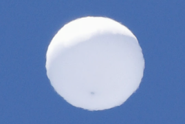 Nhật Bản nghi từng gặp khí cầu do thám Trung Quốc