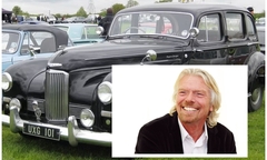Bộ sưu tập xe hơi của tỷ phú 'chơi ngông' Richard Branson
