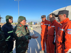 Lực lượng quân đội Việt Nam phối hợp các nước hỗ trợ Thổ Nhĩ Kỳ