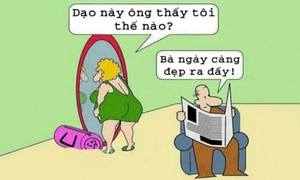 Chồng lỗ nặng khi vợ ngày càng đẹp ra