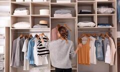 6 mẹo biến tủ đồ bừa bộn trở nên ngăn nắp 