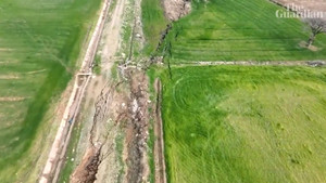 Cận cảnh đường đứt gãy dài hơn 300km sau thảm họa động đất tại Thổ Nhĩ Kỳ