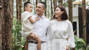 Thuý Diễm phân vân chuyện 'tìm thêm' em cho con trai