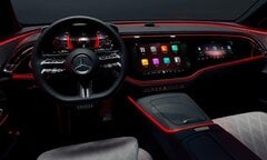 Mercedes-Benz E-Class 2024 sẽ có màn hình siêu rộng, tích hợp TikTok