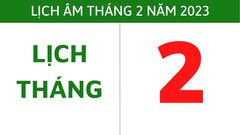 Lịch âm 24/2 - Tra cứu lịch âm hôm nay thứ Sáu ngày 24/2/2023