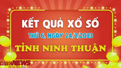 XSNT 24/2/2023 - kết quả xổ số Ninh Thuận hôm nay 24/2