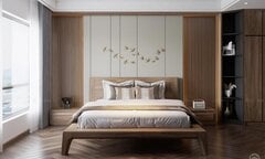 Cách chọn hướng đặt giường trong phong thuỷ giường ngủ
