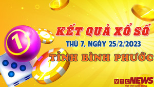 XSBP 25/2/2023 - Kết quả xổ số Bình Phước hôm nay 25/2
