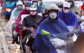 Không khí lạnh tiếp tục ảnh hưởng đến Bắc Bộ và Bắc Trung Bộ