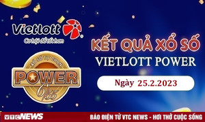 Vietlott Power 6/55 25/2 - kết quả xổ số Vietlott hôm nay 25/2/2023