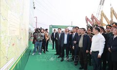 Thủ tướng dự lễ khởi công đường liên kết Hòa Bình - Hà Nội và cao tốc Sơn La
