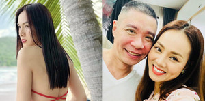 Sao Việt 28/2: Vợ Công Lý 'nói xấu' chồng, Anh Thư mặc gợi cảm ở tuổi 41