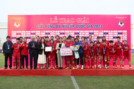 Phong Phú Hà Nam giành Huy chương Đồng Cúp Quốc gia nữ 2023