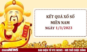 Trực tiếp kết quả xổ số miền Nam thứ Tư 1/3/2023 - XSMN 1/3