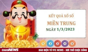 Trực tiếp kết quả xổ số miền Trung thứ Tư 1/3/2023 - XSMT 1/3