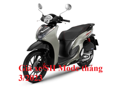 Bảng giá xe SH Mode mới nhất tháng 3/2023