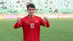 Khuất Văn Khang xuất sắc nhất trận U20 Việt Nam thắng U20 Australia