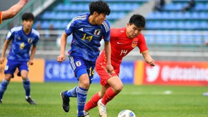 Dù dẫn trước, U20 Trung Quốc cay đắng nhìn U20 Nhật Bản giành 3 điểm