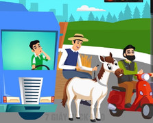 Đố bạn xe nào phạm luật khi dừng đèn đỏ?