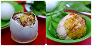 Ăn nhiều trứng vịt lộn có tốt không?