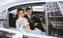 Cách xưng hô ‘kỳ lạ’ của NSND Công Lý và vợ trẻ