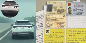 Sửa biển số thành 'lộc phát', tài xế ở Quảng Ninh bị phạt 6 triệu đồng