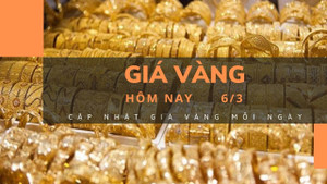 Giá vàng hôm nay 6/3: Tăng gần 50 USD trong 1 tuần