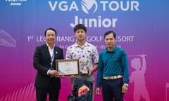 VGA Juniour Tour 1st Leg: Đoàn Uy xuất sắc giành ngôi vô địch