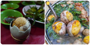 Tác dụng của trứng vịt lộn với nam giới