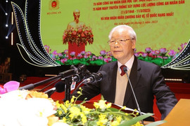 Tổng Bí thư: Lực lượng Công an thực sự 'là điểm tựa bình yên' của Nhân dân