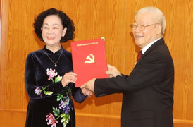 Bà Trương Thị Mai làm Thường trực Ban Bí thư