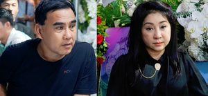 Quyền Linh, Thoại Mỹ nén xúc động đến tiễn biệt 'ông hoàng cải lương' Vũ Linh