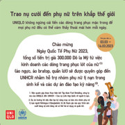 Tập đoàn Fast Retailing quyên góp 300.000 USD hỗ trợ dự án cho phụ nữ tị nạn