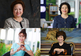 Những bóng hồng nức tiếng trên thương trường Việt