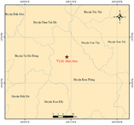 Kon Tum xảy ra 2 trận động đất liên tiếp