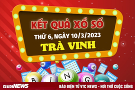 Xổ số Trà Vinh 10/3/2023 - Kết quả XSTV hôm nay 10/3