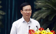 Chủ tịch nước dự tổng kết 10 năm thực hiện Chiến lược bảo vệ Tổ quốc của TP.HCM