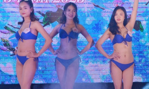 Các thí sinh Người đẹp Hoa Ban 2023 gợi cảm trong trang phục bikini