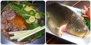 Thịt chó kỵ rau gì? 