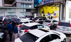 Xe chờ cả tuần không được đăng kiểm, doanh nghiệp 'méo mặt' chịu thiệt hại