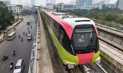 Lùi thời gian khai thác đường sắt Nhổn - ga Hà Nội