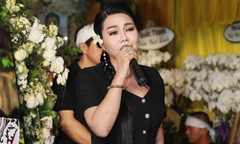 Bị nói giả ngất ở lễ tang NSƯT Vũ Linh, Ngọc Huyền phản ứng thế nào?