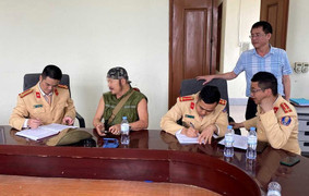 Công an truy nguồn gốc dàn xe Jeep hết đăng kiểm chở người đẹp ở Cửa Lò