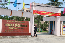 Sai sót trong công tác đấu thầu, Trường Cao đẳng Quảng Nam bị đề nghị kiểm điểm