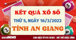 Kết quả xổ số An Giang hôm nay 16/3 - XSAG 16/3/2023